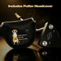 MEGA GOLF Standing Golf Putting Club AI Weighted High MOI Self-standing Tee Line Stable Putting Club_3