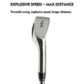 MEGA GOLF Compact 7 Iron, Small Head Golf Iron for Swing Training_2