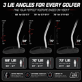 MEGA COOUV Foot Shape 315 Golf Putter, Self-Standing Design, CNC Milled Head_5