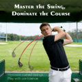 MEGA Golf 7 Iron Swing Training Practice Club, Flexible Shaft, Carbon Shaft for Beginner_2