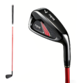 MEGA Golf 7 Iron Swing Training Practice Club, Flexible Shaft, Carbon Shaft for Beginner