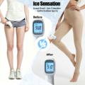 MEGA COOUV Women Cooling Leggings, UPF50+ UV Protection Ultra Thin Silk Compression Tights_7