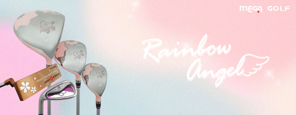 Rainbow Angel Golf Club Set For Women | MEGA GOLF