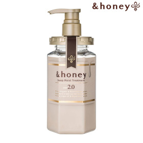 【&HONEY/日本原裝】蜂蜜亮澤修護-護髮乳2.0 (445G)