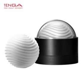 日本 TENGA GEO 探索球 GEO-001 重複使用球型飛機杯 AQUA (水紋球)