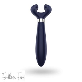 德國 Satisfyer Endless Fun Y字型震動按摩器 (藍色/黑色/白色)