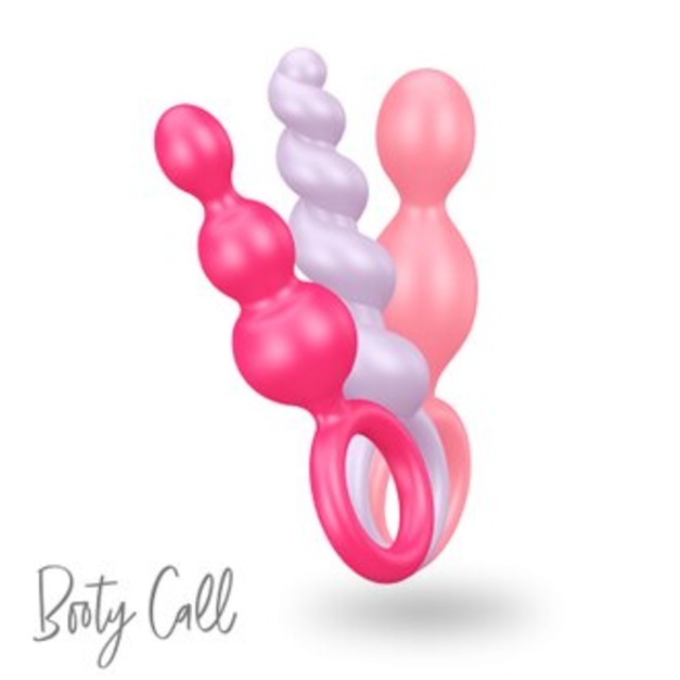 德國 Satisfyer Booty Call 後庭拉珠 (3入)
