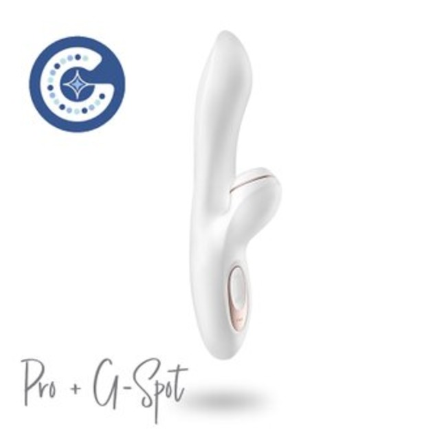 德國 Satisfyer Pro + G-Spot 吸吮G點震動器 (白色)
