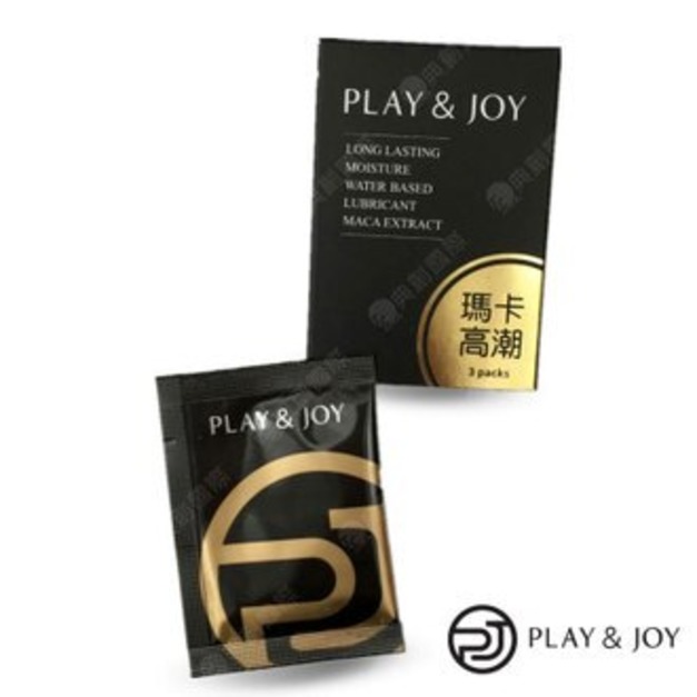 Play&joy 瑪卡熱感潤滑液隨身盒 3g ( 3包裝 ) 新版 (台灣製)