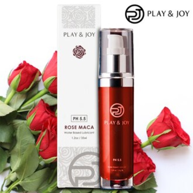 Play&joy 玫瑰緊實潤滑液 35ml (台灣製)