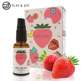 【台灣製】Play&joy 情趣口交液 30ml -草莓口味