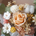 蜜糖橘｜永生花束_2