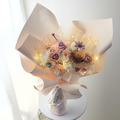 柔粉微光｜永生花束_2