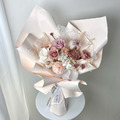 柔粉微光｜永生花束