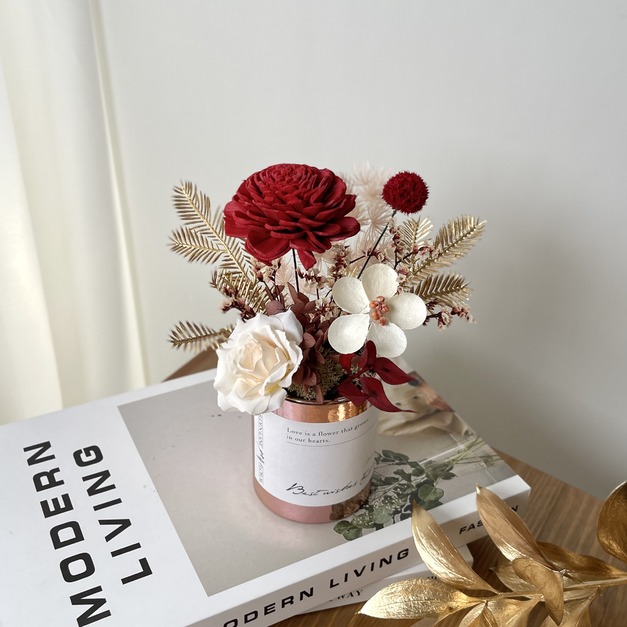 攏馬探吉・S Size｜永生盆花