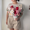 紅粉佳人｜鮮花桌花_3