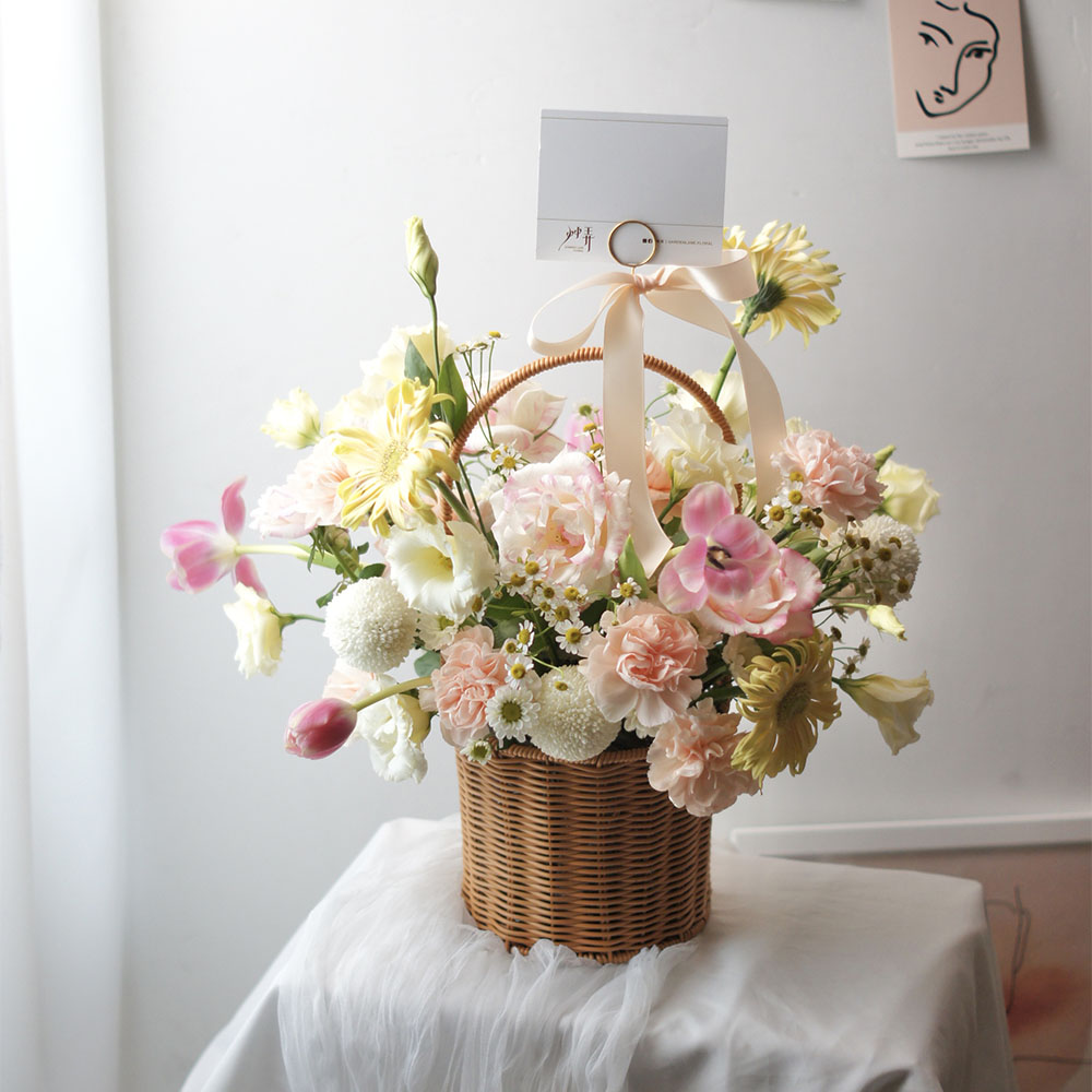 春訪｜鮮花花籃