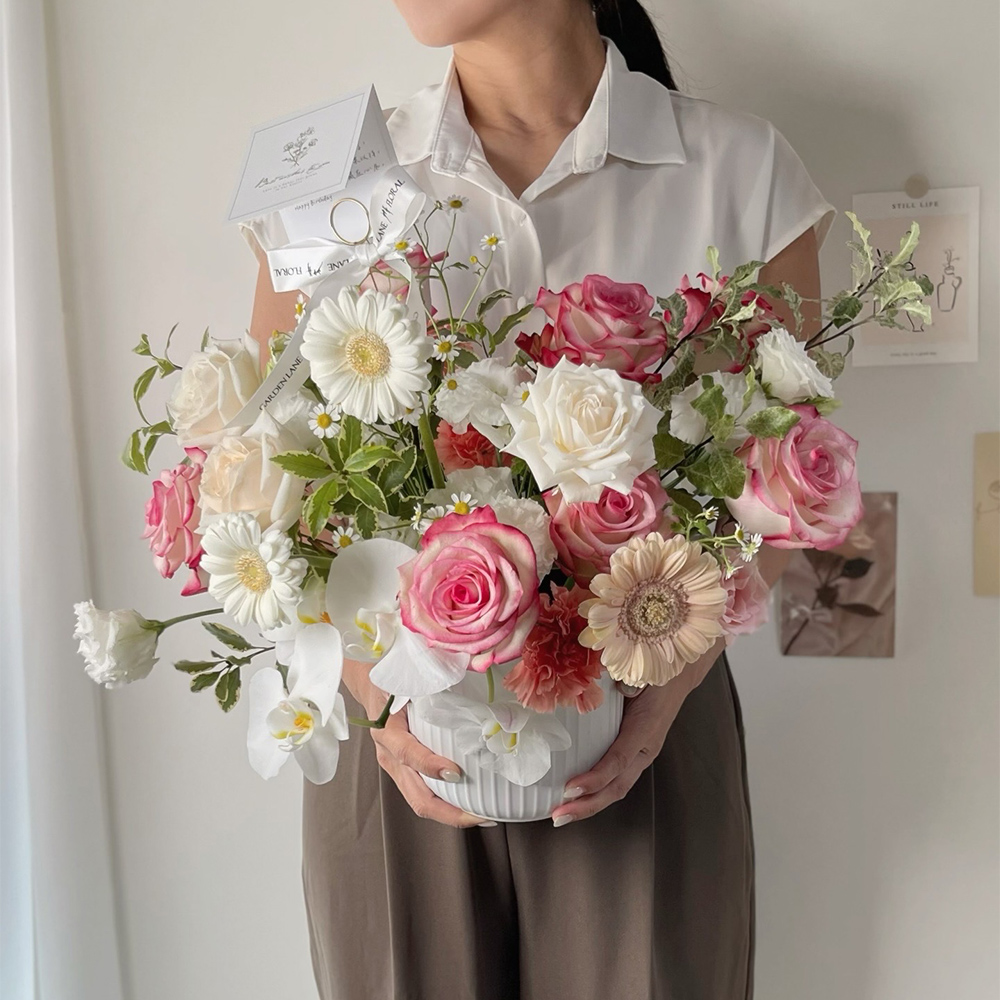 輕奢風進口玫瑰｜鮮花盆花