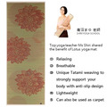 極選寬版藺草瑜珈墊【Lotus．芙蓉】榻榻米層次美學 吸濕除臭不悶熱 2022新色_4