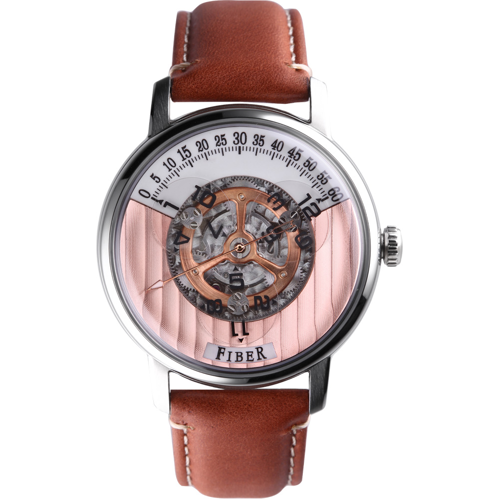 FIBER｜星輪｜限量機械錶-咖