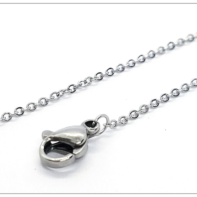 3mm壓扁鋼鍊(45cm)