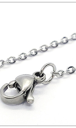 4mm壓扁鋼鍊(45cm)