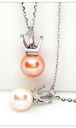 Little Princess 6.5mm真珠 鍊墜