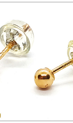 3mm圓珠(14KGF)耳釘