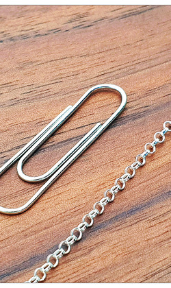 1.7mm珍珠鍊(925銀製)