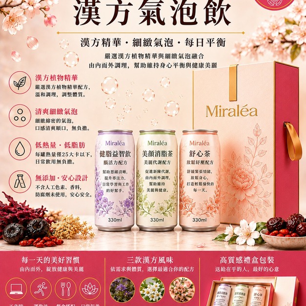 漢方氣泡飲