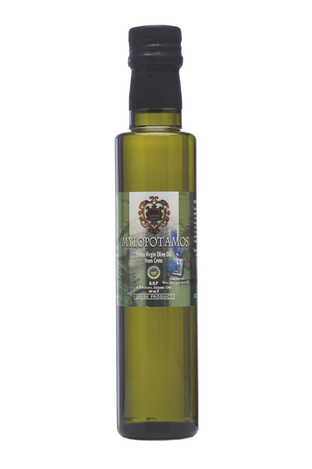 希臘特級初榨橄欖油實際商品：MYLOPOTAMOS 克里特島 D.O.P 橄欖油
