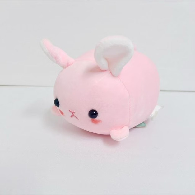 粉兔布偶娃娃