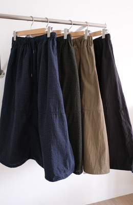 丸之內線大寬裙 /四色