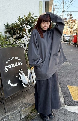 雙口袋定番素大TEE /三色