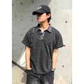 挺挺領水洗條紋POLO衫 /四色_15