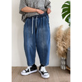 大友善腰超直線錐形牛仔褲 /二色_18