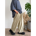 大友善涼到底薄尼龍寬褲 /三色