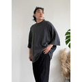 軟捲邊Oversize TEE /三色_13