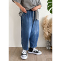 大友善腰超直線錐形牛仔褲 /二色_13