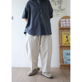 大友善腰圍水洗錐形褲 /三色_14