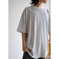 細膩質地小條紋短袖 /三色_7