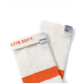 Striped Crew Socks 藍/橘/灰 - 條紋針織運動襪 FILTER017聯名款 (三入組)_11