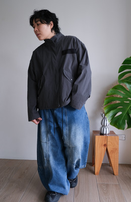 編碼軍裝短版立領外套 /二色 