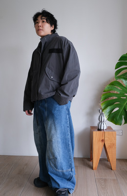 編碼軍裝短版立領外套 /二色 