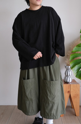 高磅天竺棉長袖T /四色