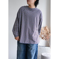 忽然慵懶一天條紋TEE /三色_5