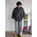 BIG大格子細磨毛襯衫 /三色_12