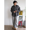 BIG大格子細磨毛襯衫 /三色_14