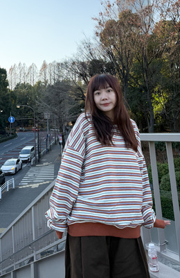 條紋物語大學TEE /二色