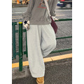 好弧形寬直線棉褲 /二色_18